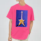 Rock★Star Guitar School 公式Goodsのアンディ・星ギター・ウォーホール Dry T-Shirt