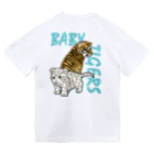 LalaHangeulのBABY TIGERS　バックプリント Dry T-Shirt