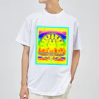 ✨🌈✨ユラクラカン🇯🇵 ✨🌈✨の🌟🌈USAMEITA! rainbow🌟yellow gold オーシャン🌈🌟 ドライTシャツ