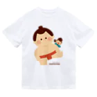 Illustrator イシグロフミカのおすもうさん Dry T-Shirt