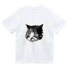 ねこはち🐾イラストレーターののんびり大福猫 Dry T-Shirt