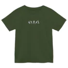 RASRASの石ころクライミング「氷とマグマの石」 Dry T-Shirt