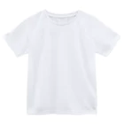 Omochichocolateのgreen,heart flowers Dry T-Shirt