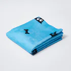 みずしままゆこのenjoy summerなうさちゃん Face Towel