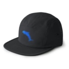 ラルゴのTribal Dolphin (青) 5 Panel Cap