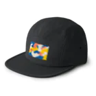 Future Copyright Incのsmoky clouds (blue) 5 Panel Cap