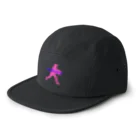 freenotomoの配達員アイテム　”ピンク” 5 Panel Cap