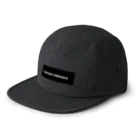 PBOOKMARKのシンプルロゴ 5 Panel Cap