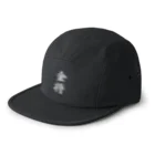 ZuRUIの金将Black 5 Panel Cap