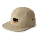 くにまるのれさぱんぼーし 5 Panel Cap