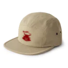 RAMUKiのRAMUKi兜（darkred） 5 Panel Cap