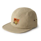 気ままに創作　よろず堂のどんよりねこ　いろどり 5 Panel Cap