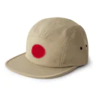 MIKAN MIKANのhinomaru 5 Panel Cap