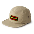 レオナのneonLogo 5 Panel Cap