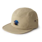 ひつじのクロのワンポイントひつじ帽子 5 Panel Cap