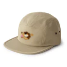 にゃぎまるのお店のしゃぎまるドーナツ 5 Panel Cap