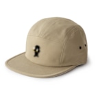SUIMINグッズのお店のソフトクリームを急ぎめに運ぶねこ 5 Panel Cap