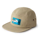 LalaHangeulの撞木鮫(シュモクザメ) 5 Panel Cap