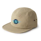 IOST_Supporter_CharityのIOST（グラデーション青） 5 Panel Cap