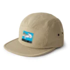 LalaHangeulのHammerhead shark(撞木鮫) 5 Panel Cap