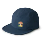 まえださきのハムちゃんの雨やどり 5 Panel Cap