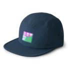 design labのBOT BOY - Pink Pop Edition 5 Panel Cap