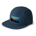 たいが。のsunrise 日の出 5 Panel Cap