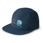 おばじゅう（おばけかいじゅう）のおばじゅう×アマビエ 5 Panel Cap