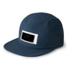 めろん屋の文字プリント　めろんぱん 5 Panel Cap