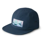 Teal Blue CoffeeのCOFFEE GIFT -Chocolate- PURPLE Ver. 5 Panel Cap