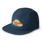 めいぷるの麦わら帽子にゃ 5 Panel Cap