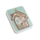 猫のきぬくんのお店のタマリン缶 Flat Tin Case