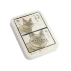 Kizineko-Penguinのお薬飲んだか？缶 Flat Tin Case
