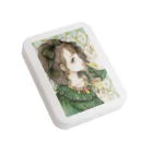 KiKiのtea time Flat Tin Case