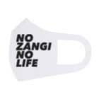 ザン活.comアイテムショップのNO ZANGI NO LIFE フルグラフィックマスク