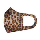 キッチンファラオのヒョウ柄　デザイン フルグラフィックマスク
