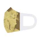 金色猫のキラキラネコ フルグラフィックマスク