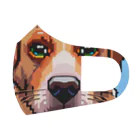 getprizeのドット絵の犬 Face Mask