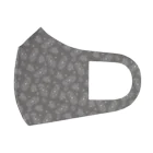 B-catの微生物パターン緑_アイテムいろいろ Face Mask