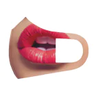 janbo-4の唇 フルグラフィックマスク