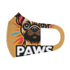 Urban pawsのパグチワワ「Paws of Power」 フルグラフィックマスク