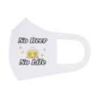 monkeyGのNO Beer　NO Life Face Mask