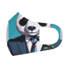 crazypanda2のビジネスパンダ フルグラフィックマスク