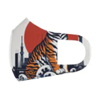 momonekokoの風格漂う王者の虎 フルグラフィックマスク