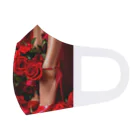 ニゴ猫　shopのred Rose heel  Face Mask