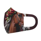 uma_sukiの🏇花のかんざしをする競走馬🏇 フルグラフィックマスク