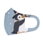 ganeshaのおもちゃの望遠鏡でかわいいペンギンに会おう フルグラフィックマスク