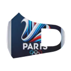 salashigeのパリ2024オリンピック イメージグッズ - スタイリッシュでエコな記念品 Face Mask