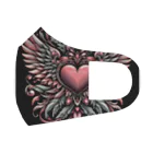 wワンダーワールドwのWING HEART001 Face Mask