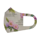 【ホラー専門店】ジルショップの花の刺繍のビンテージデザイン② フルグラフィックマスク